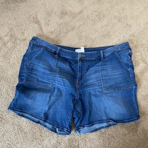 Jean shorts plus size